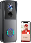 XTU Wireless WiFi Video Doorbell Camera, 2K HD Smart Video Door bell with Camer