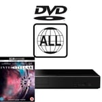 Panasonic Blu-ray Player DP-UB450EB-K MultiRegion for DVD & Interstellar 4K UHD