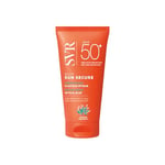 SVR - Blur SPF50+ Sans parfum Visage Sun Secure - Mousse Flouteur Optique - Primer Maquillage - Association de Filtres Brevetée - Résiste à L'Eau - Teint Lisse - 50 ml