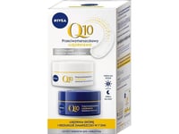 Nivea Set Q10 Anti-Wrinkle Firming Day Creme 50Ml + Anti-Rynk Uppstramande Natcreme 50Ml