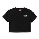 THE NORTH FACE Crop T-Shirt TNF Black XXS