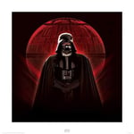 Star Wars Rogue One (Darth Vader & Death Star) 40 x 40 cm Toile Imprimée