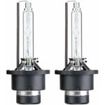 2 pièces D2S 35W Phare Xénon de Voiture 85V ac HID,Ampoules de Remplacement de Lampe au Xénon 6000K D2R - Douille P32d-3 (Blanc froid)