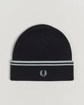 Fred Perry Twin Tipped Merino Beanie Navy