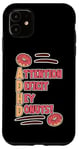 Coque pour iPhone 11 Attention Deficit Hey Donuts Jeux de mots sur le TDAH