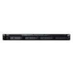 Synology RS422+ Boîtier NAS Rack 1U pour 4 DD 3.5/2.5p 1.6GHz Dcore 2Go 2LAN GbE USB3.2 Noir