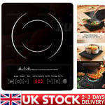 Electric Induction Hob Portable Cooker Digital Touch Single Cooker Hot Plate UK