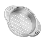 1Pc Stainless Steel Canned Food Drainer Strainer Tuna Can Oil Press Squeezer