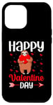 iPhone 12 Pro Max Sloth Happy Valentine Day Couple Funny Valentine's Sloths Case