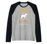 Be A Spinone Italiano Lover Raglan Baseball Tee