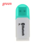 Bluetooth 5.0 Adapter Usb Receiver Music Audio Green