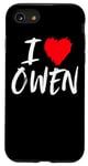 Coque pour iPhone SE (2020) / 7 / 8 J"adore Owen Dad Boyfriend Mari Fils Petit-fils