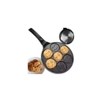 Stekpanna för 7 Ägg, Non-Stick, Emoji Design