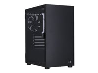 Aerocool Cs-111-G-Bk-V1, Tower Case (Black, Tempered Glass)