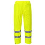 Portwest H441 Waterproof Hi Vis Reflective Safety Rain Pants Yellow, X-Large