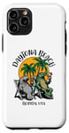 Coque pour iPhone 11 Pro Daytona Beach Florida USA Motif crocodile lamantin amusant