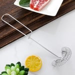 Spring Type Non-stick Milk Frother Egg Beater Whisk Blender Hand Mixer