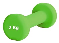 G5 HT SPORT Haltères ou guidon en néoprène de gymnastique et de gymnastique à domicile antidérapant de 0,5 à 6 kg paire ou simple (1 x 2 kg)