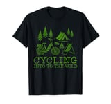 Cycling Into The Wild Camping Adventure T-Shirt