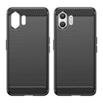 tectTech Nothing Phone 2 TPU-skal Brushed, Black