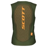 Scott Airflow Vest, Ryggplate, Junior, Douglas Green/Orange