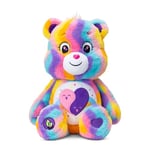 Bisounours L’Ours Amis pour la Vie - Peluche de Taille Moyenne de 35 cm écofriendly pour des Jeux Simples, Adorables Peluche Nounours Durable à Collectionner, Jouet Doux pour Enfants