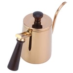 (Long Mouth-rose Gold)700ml Coffee Kettle Pour Over Kettle Gooseneck Spout