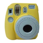Fuji Fujifilm Instax Mini 8 Kameraskydd Silikon - Gul