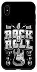 Coque pour iPhone XS Max Chemises Rock & Roll, I Love Rock Music, Rock & Roll Freedom