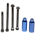 Scooter Cylinders Stunt Pegs inc. Axle - Blue