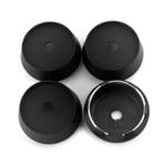 LUOERPI 4pcs 68mm 62mm Car Wheel Center Caps Hub Centre Rims Cover