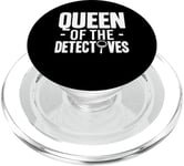 Queen Of The Detectives Investigator PopSockets PopGrip for MagSafe