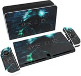 Kit D'autocollants Skin Decal Pour Nintendo Switch Oled Console Sticker Vinyle Autocollant Pour Switch Oled Console&joycon & Dock & Poignée Grip-Pirate Du Jeu