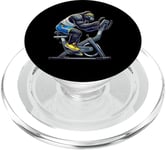 Gorilla on Exercise Bike Gym Fitness Workout Training PopSockets PopGrip for MagSafe