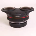 Canon Used RF 5.2mm f/2.8L Dual Fisheye VR lens