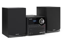 4974019160474 Sharp XL-B517D(BK) Hi-Fi Micro System, CD/FM/USB/Bluetooth v5.0, A