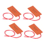 4x Oil Drum Silicone Rubber HeatingPad Flexible Heater Mat Electric Blanket 15W