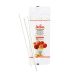 DECORA, 0050373 Bâtonnets en Papier Cuisson, Convient pour la Cuisson au Four, Parfaits pour Réaliser des Cake-Pops, des Biscuits et des Sucettes, Lot de 25, Diamètre 3,8 x 304 mm