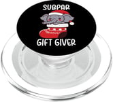 Ugly Christmas Funny White Elephant Gift Subpar Gift Giver PopSockets PopGrip for MagSafe