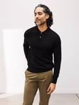 John Lewis Extra Fine Merino Polo Top