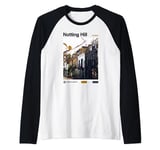 Notting Hill Travel Art - Londoner Souvenir London, England Raglan Baseball Tee