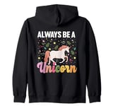 Unicorn rainbow - I believe in unicorns Zip Hoodie