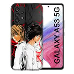 Coque pour Samsung Galaxy A53 5G Manga Death Note Duo