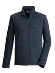 killtec Homme Veste polaire tricotée/veste à col montant KOW 3 MN JCKT, dark navy, S, 39678-000