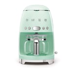 Smeg DCF02PGUK Drip Coffee Machine in Pastel Green