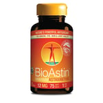 Nutrex BioAstin Hawaiian Astaxanthin One-a-Day - 75 x 12mg Softgels