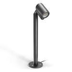 Steinel Borne LED extérieur Spot Way, GU10, Orientable 90°, Potelet pour jardin et terrasse, 6,7 W, 512 lm