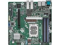 Asrock Mainboard Ec262d4u2-2L2q/E810 Micro-Atx Sockel 1700 Ddr5-Only Single (Ec262d4u2-2L2q/E810)