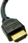 World of Data 10m HDMI Cable Gold Plated ULTRA HD compatible with PS4 PS5 Xbox BLACK