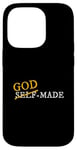 Coque pour iPhone 14 Pro University Varsity-Gold Dieu-Made Varsity-Gold